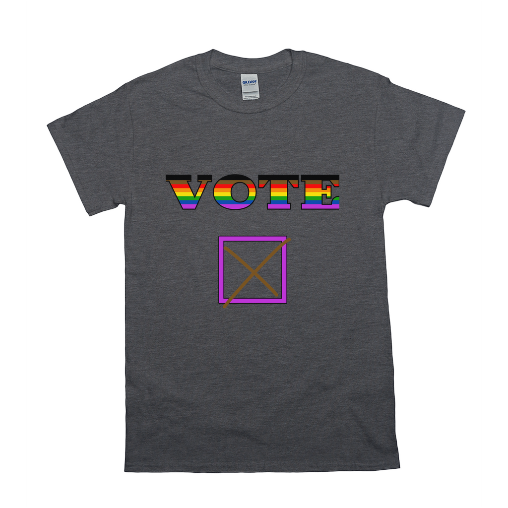 Votez un t-shirt coupe décontractée | Choisissez votre coloris Pride