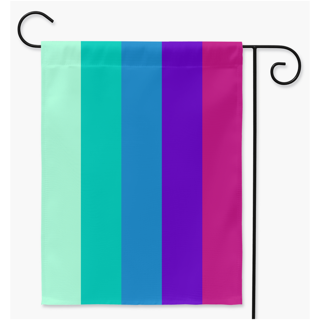 Bi-Vincian Yard and Garden Flag | Single Or Double-Sided | 2 Sizes