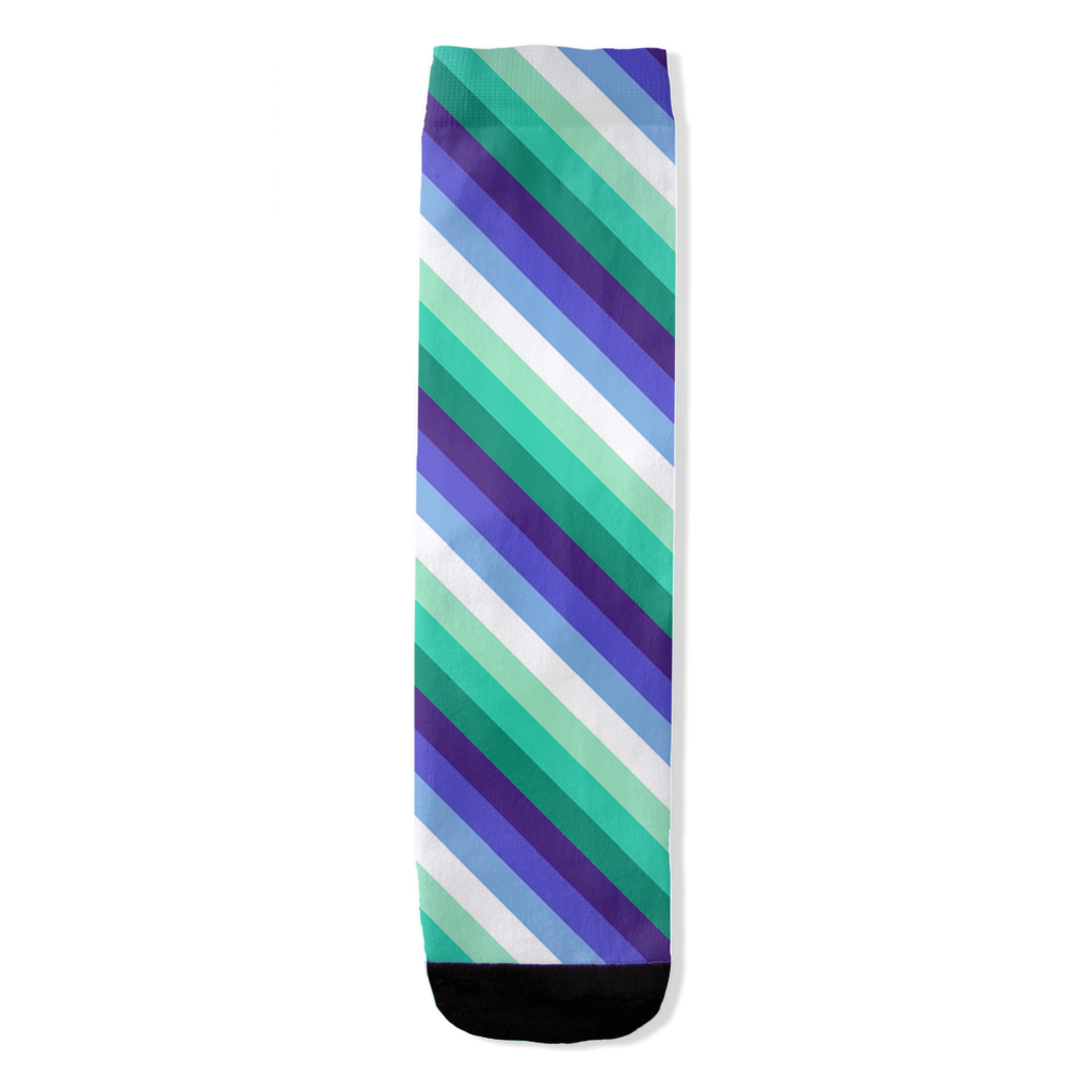 Calcetines con estampado integral de rayas de hombre gay (anteriormente Vincian - V2)