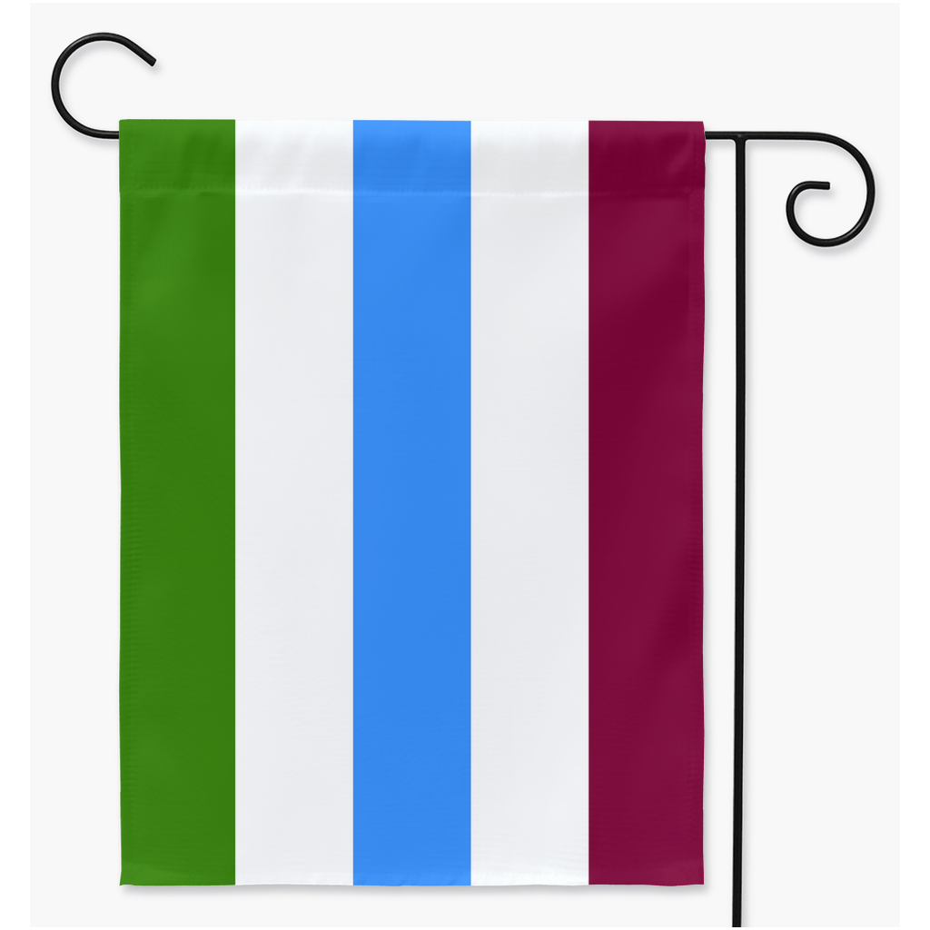 Viramoric Yard and Garden Flags | Single Or Double-Sided | 2 Sizes | Romantic and Sexual Orientations