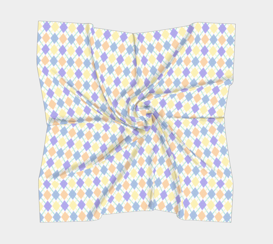 Genderfaun Argyle Square Scarf