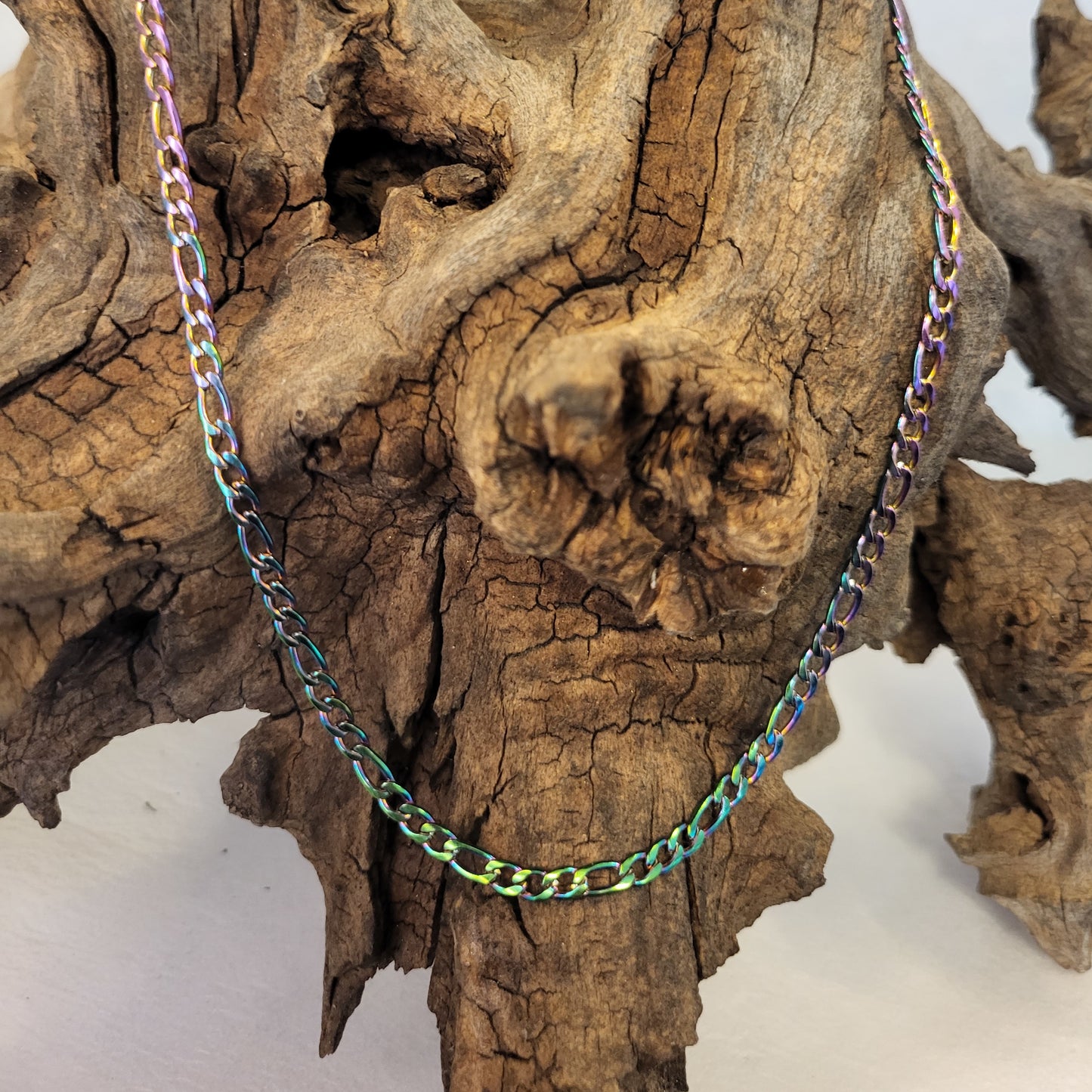 Cadena Fígaro Arco Iris | Joyas y Accesorios