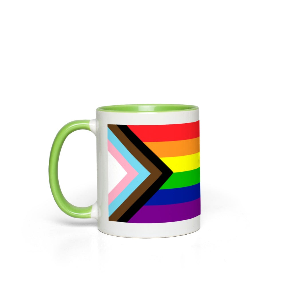 Tasses d’accent de drapeau de fierté | Choisissez votre drapeau | LGBTqia2s+