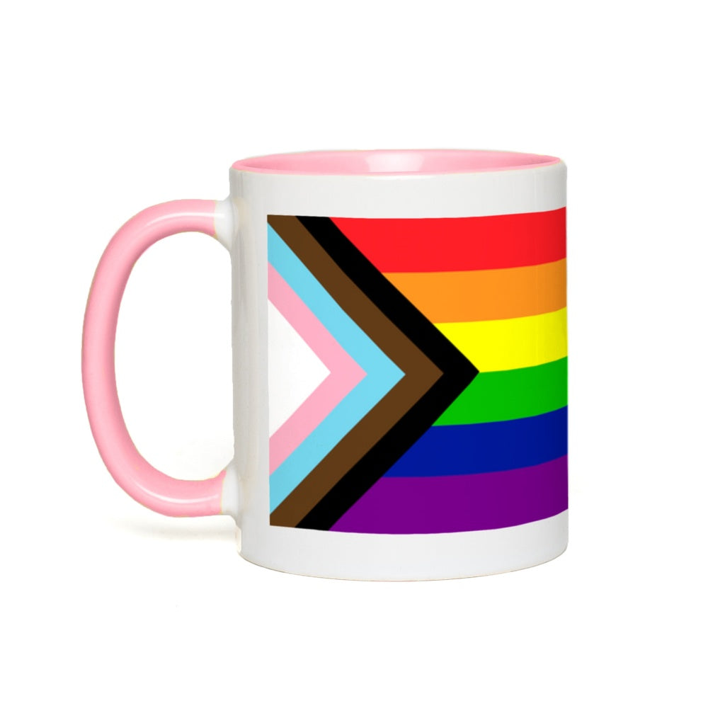 Tasses d’accent de drapeau de fierté | Choisissez votre drapeau | LGBTqia2s+