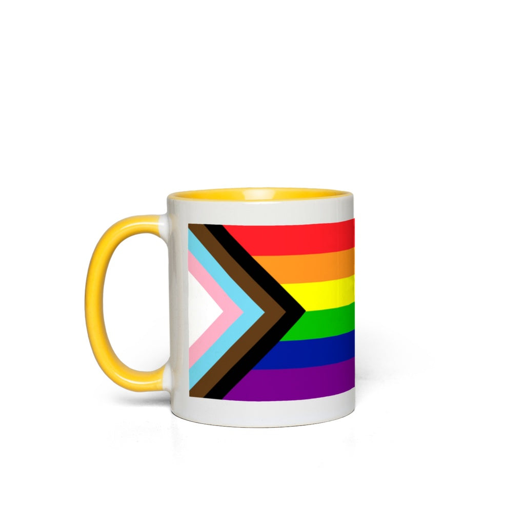 Tasses d’accent de drapeau de fierté | Choisissez votre drapeau | LGBTqia2s+
