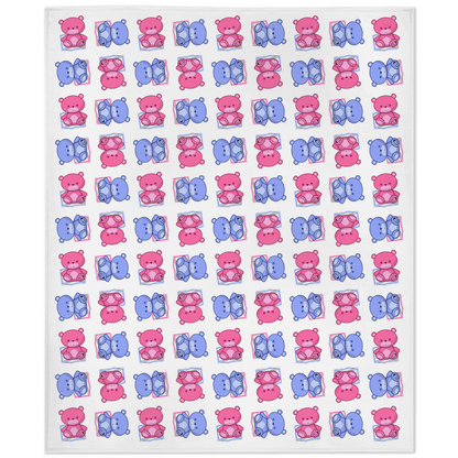 ABDL Teddybear Minky Blankets