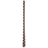 Rainbow/Interstellar Tartan Plaid Neck Tie