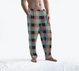 Pastel Rainbow/Black Tartan Plaid Lounge Pants