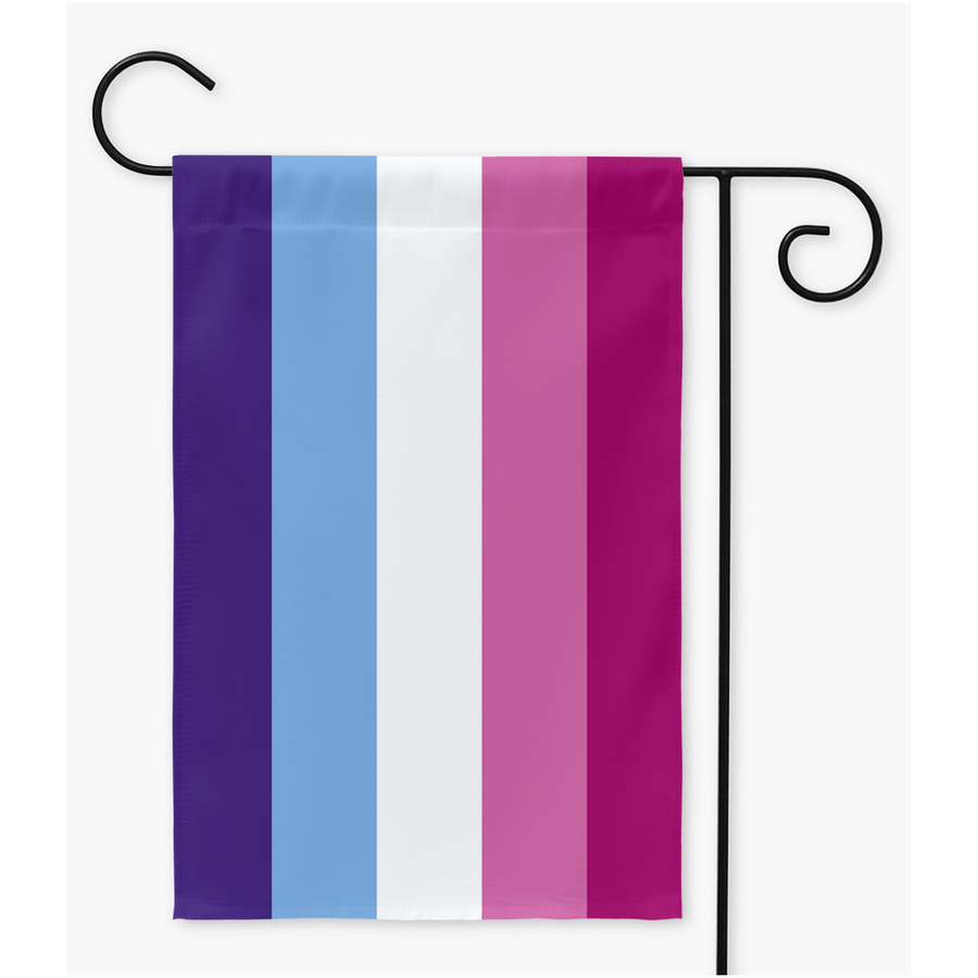Gaybian Pride Yard And Garden Flags | Single Or Double-Sided | 2 Sizes