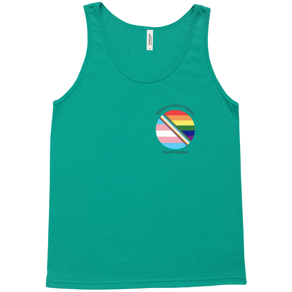 Rainbow Elders YYC Relaxed Fit Tank Tops - Gildan