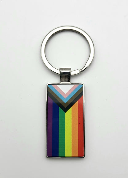 Metal Flag Keychain | Choose Your Flag | Double-Sided