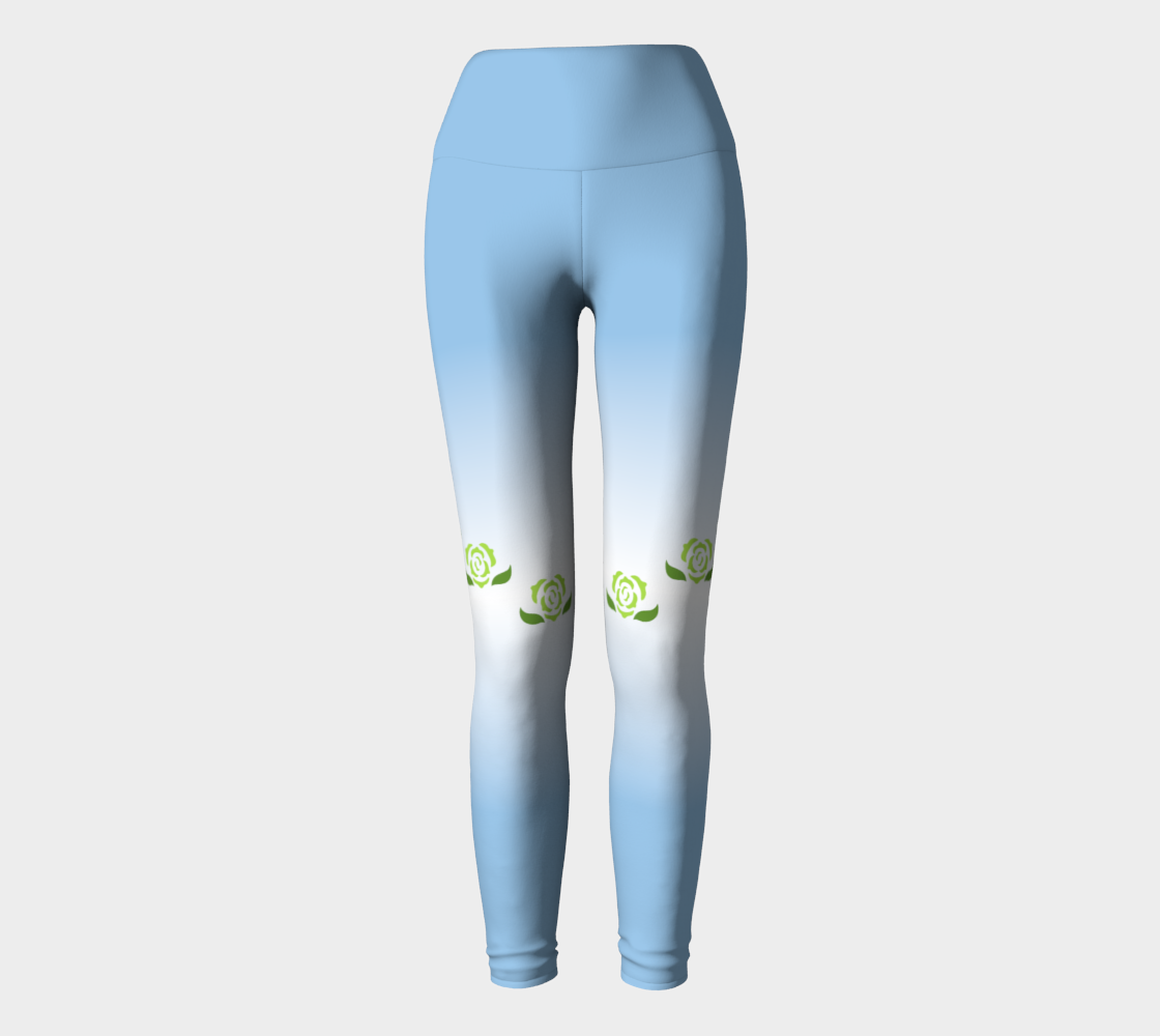 Achillean Gradient Yoga Leggings