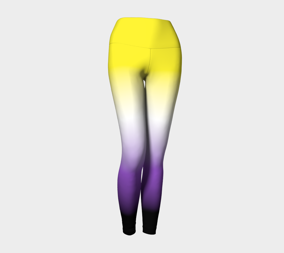 Nonbinary Gradient Yoga Leggings