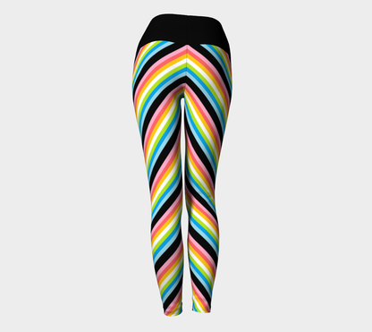 Queer Striped Yoga Leggings