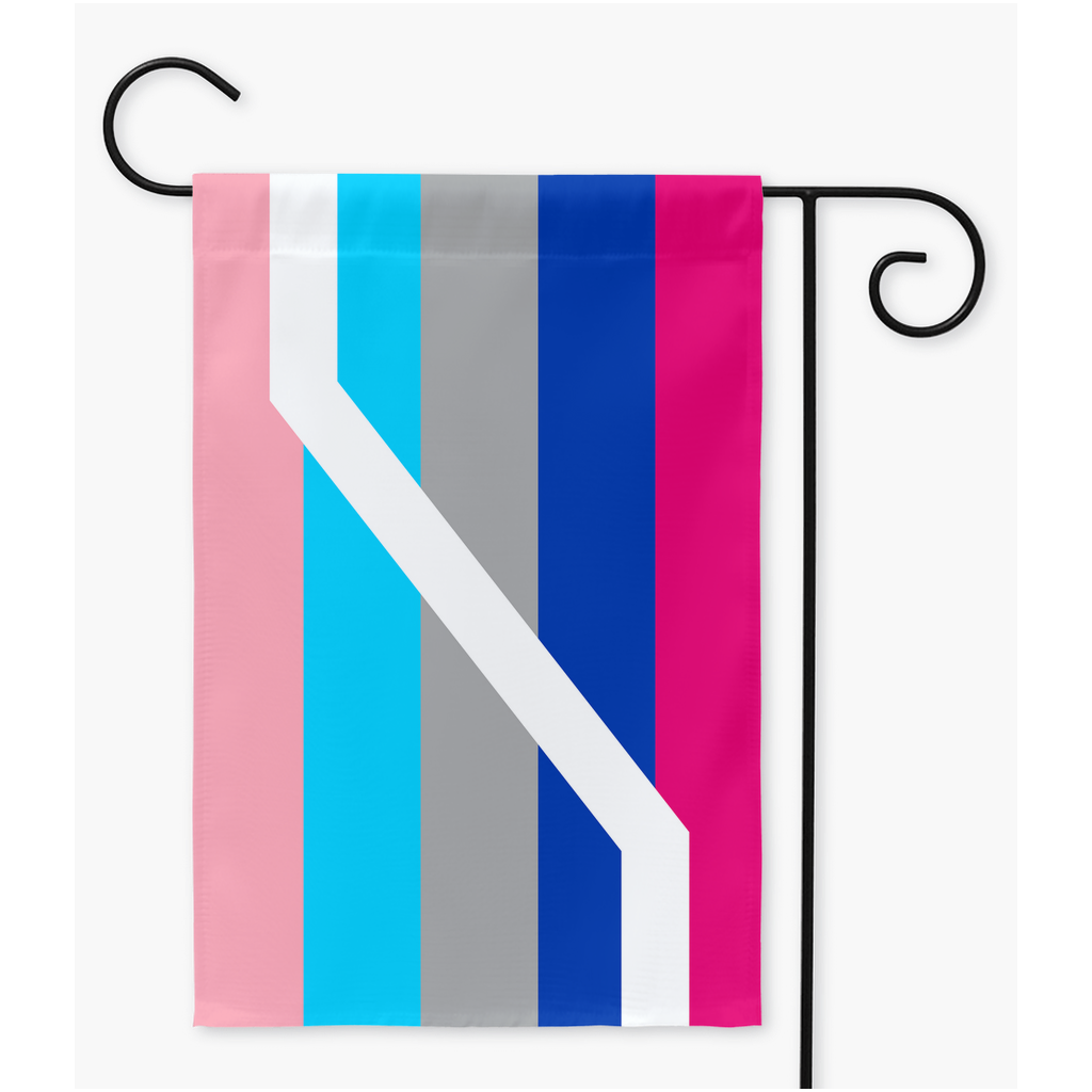 Utrinque Pride Yard and Garden Flags  | Single Or Double-Sided | 2 Sizes