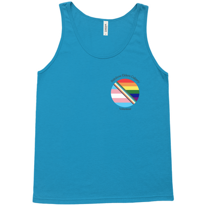 Rainbow Elders YYC Relaxed Fit Tank Tops - Gildan