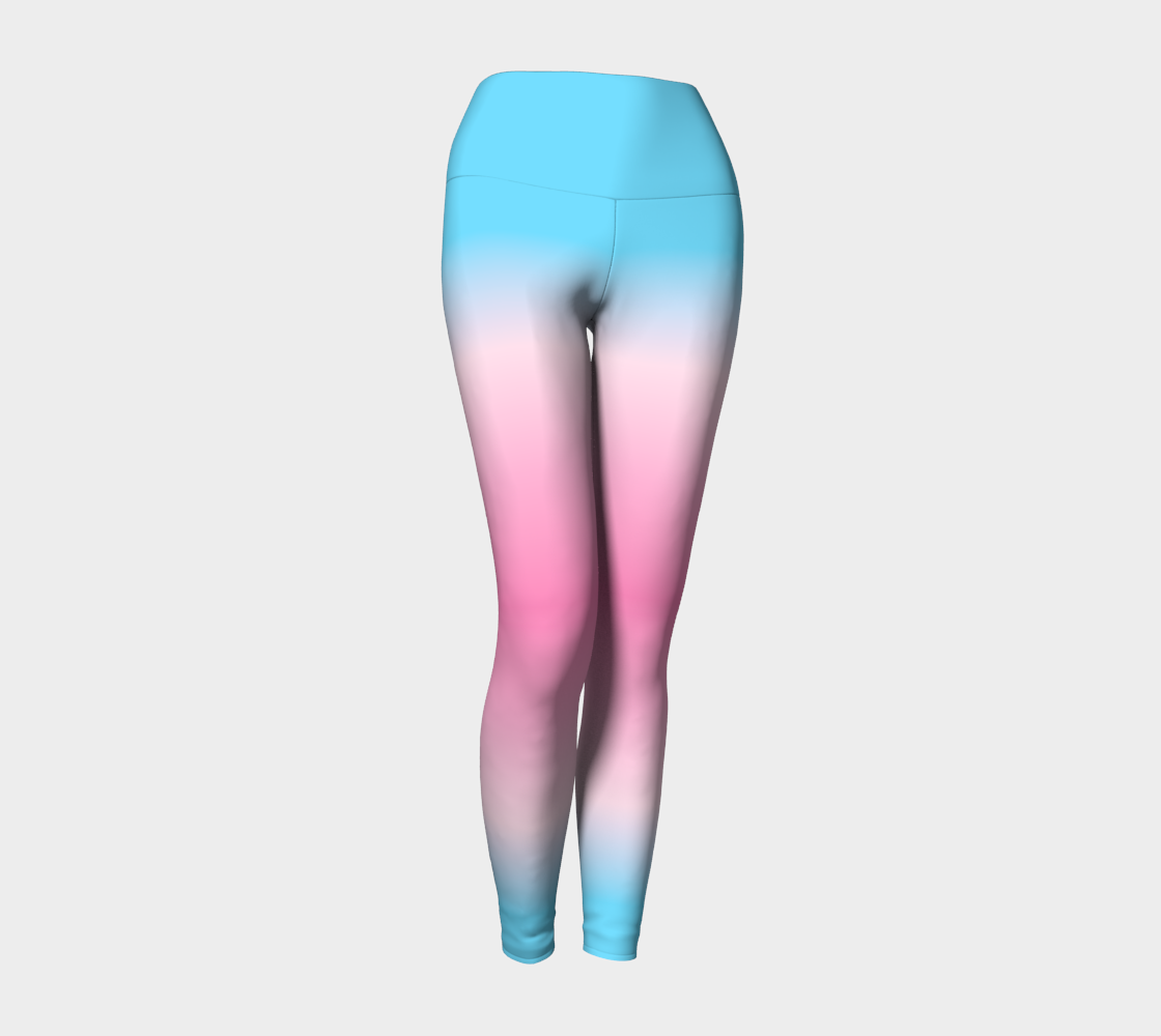 Transfeminine Gradient Yoga Leggings