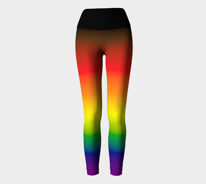 Philly Rainbow Gradient Yoga Leggings