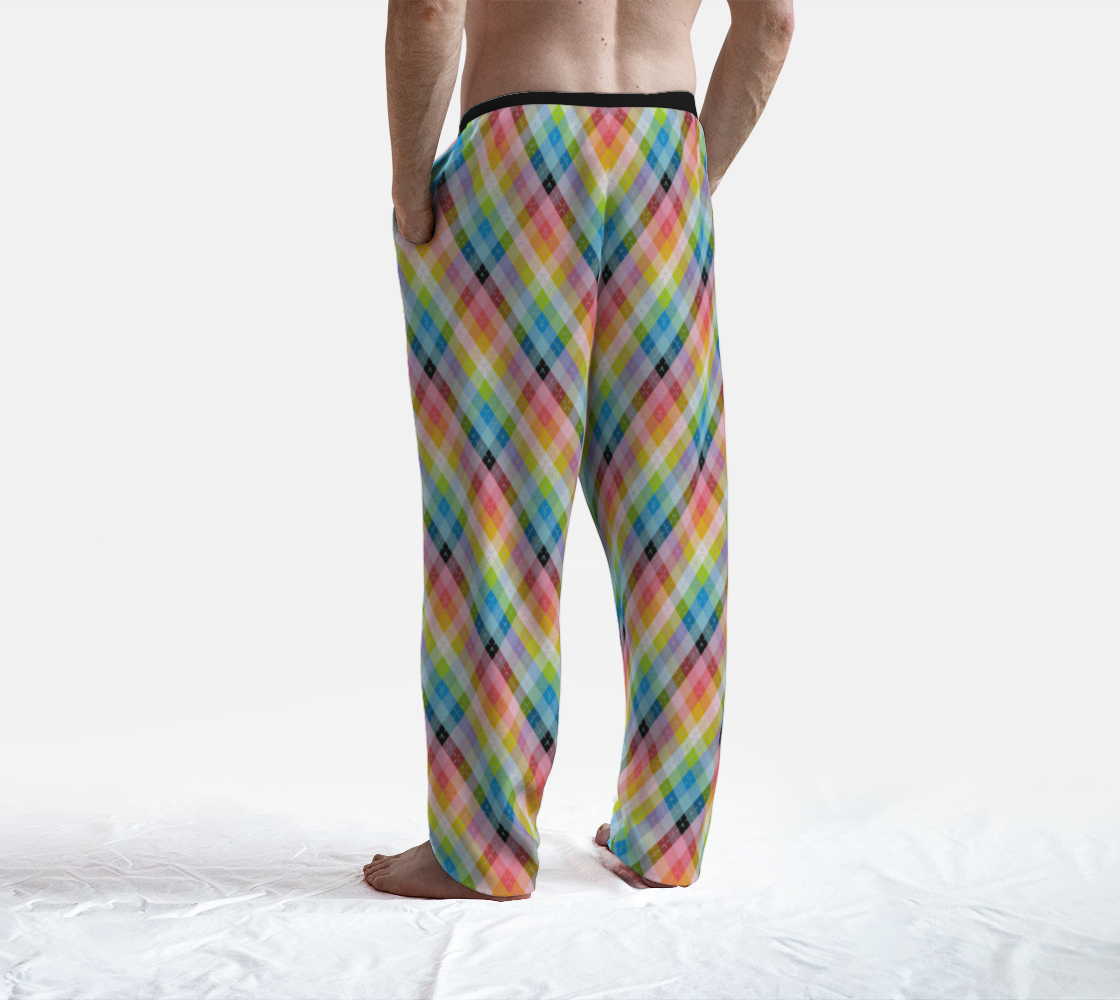 Queer Blended Argyle Lounge Pants