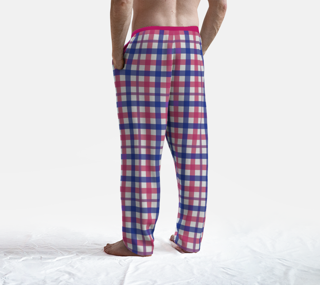 Bisexual Gingham Lounge Pants