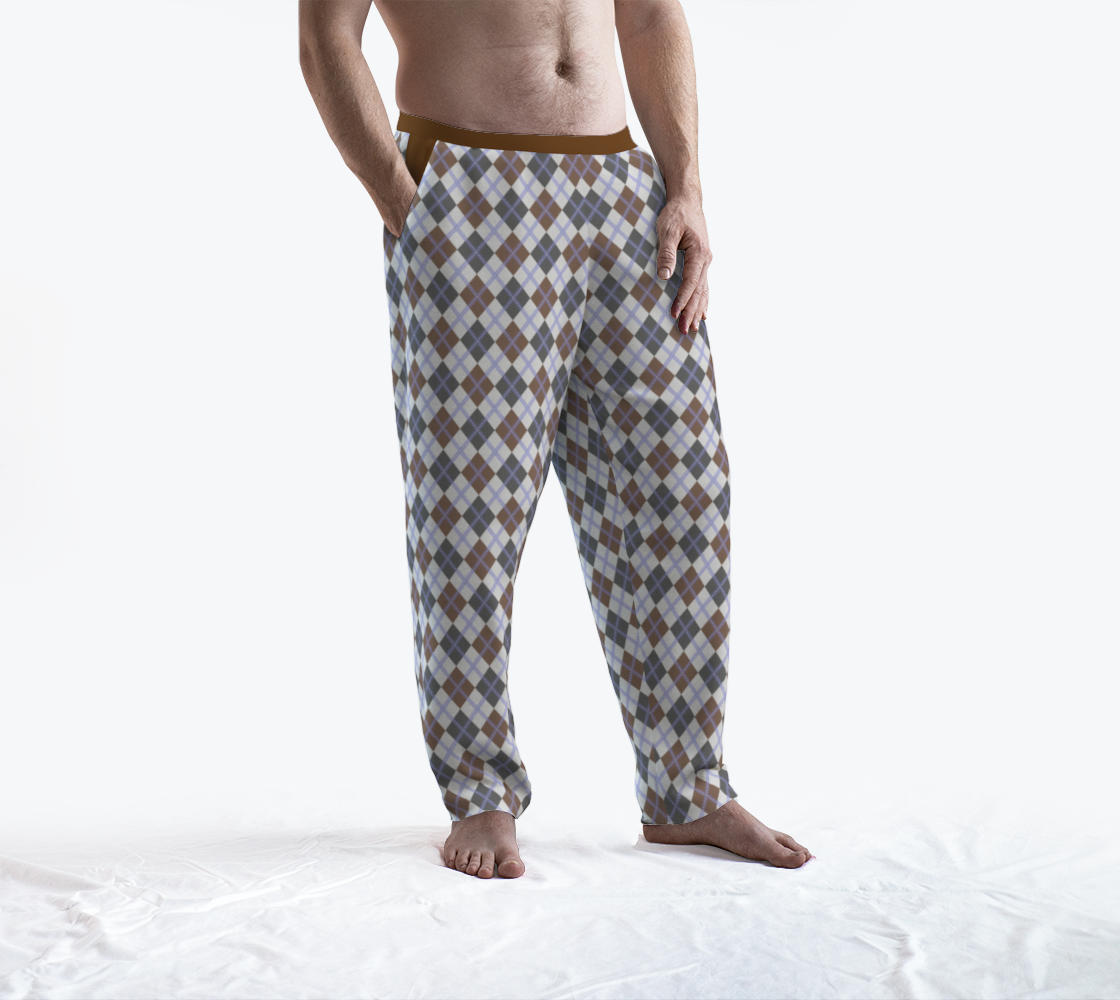 Gender Apathetic Argyle Lounge Pants