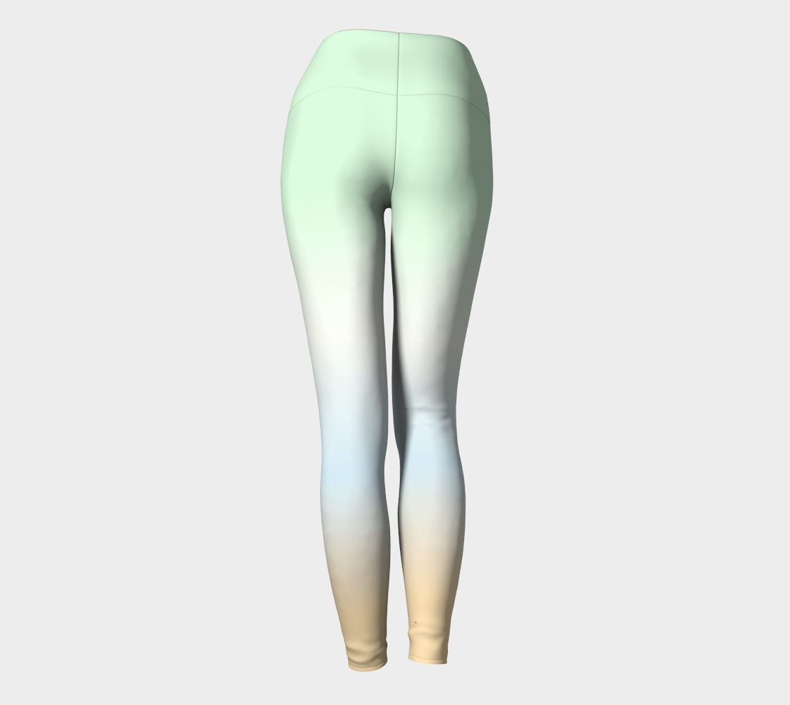 Unlabeled Orientation Gradient Yoga Leggings