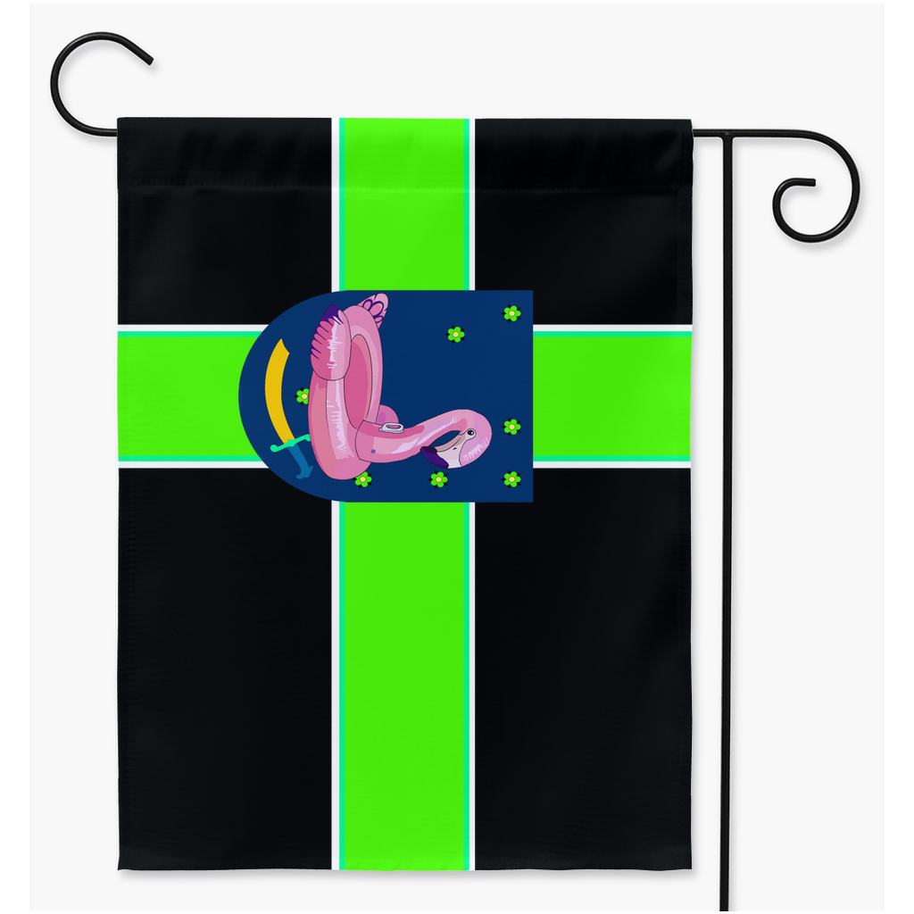 Käärijä Fan Flag - Yard and Garden Flags | Single Or Double-Sided | 2 Sizes