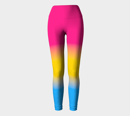 Pansexual Gradient Yoga Leggings