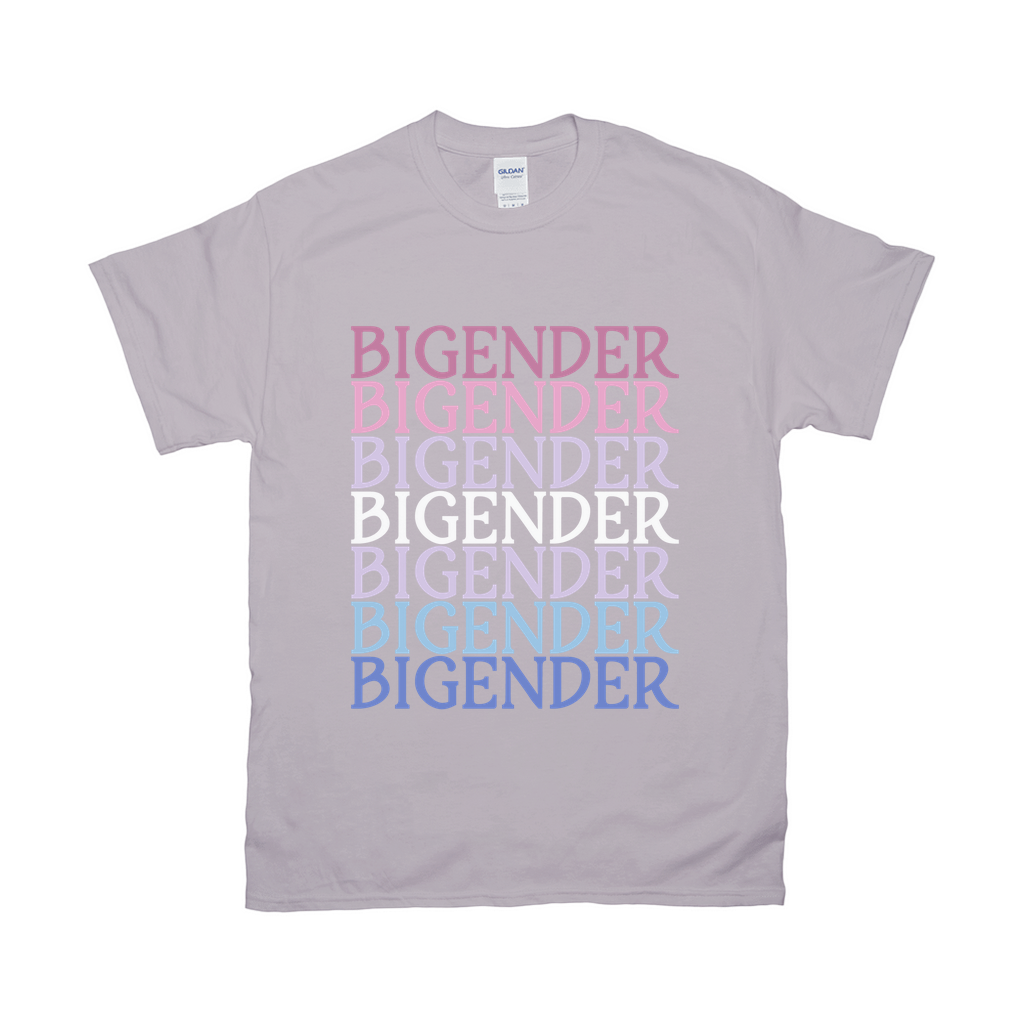 Funky Text Gender Relaxed Fit T-Shirts  | Gildan