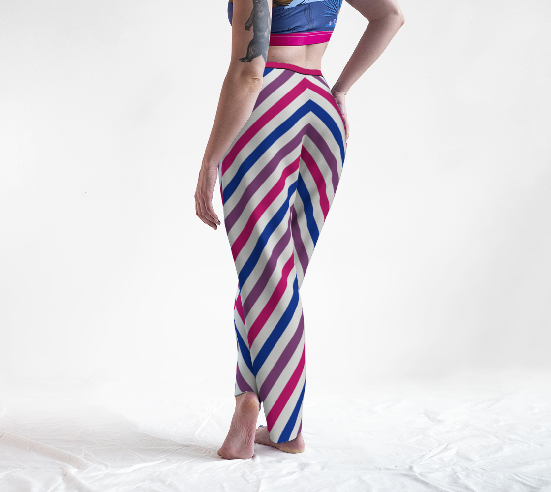 Bisexual Barber Striped Lounge Pants