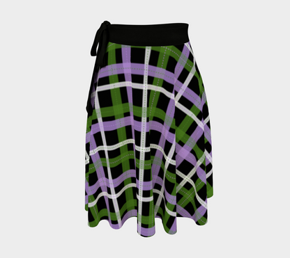 Gender Pride Plaid Wrap Skirts | Choose Your Pattern and Colourway