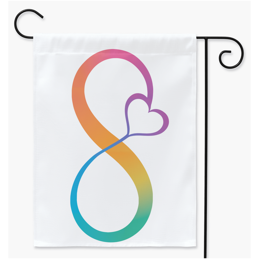 Neurodiversity - V3 Yard Garden Flags | Single Or Double-Sided | 2 Sizes