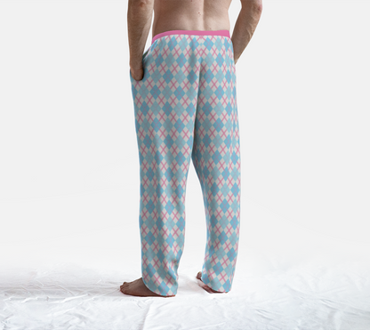 Transmasculine Argyle Lounge Pants