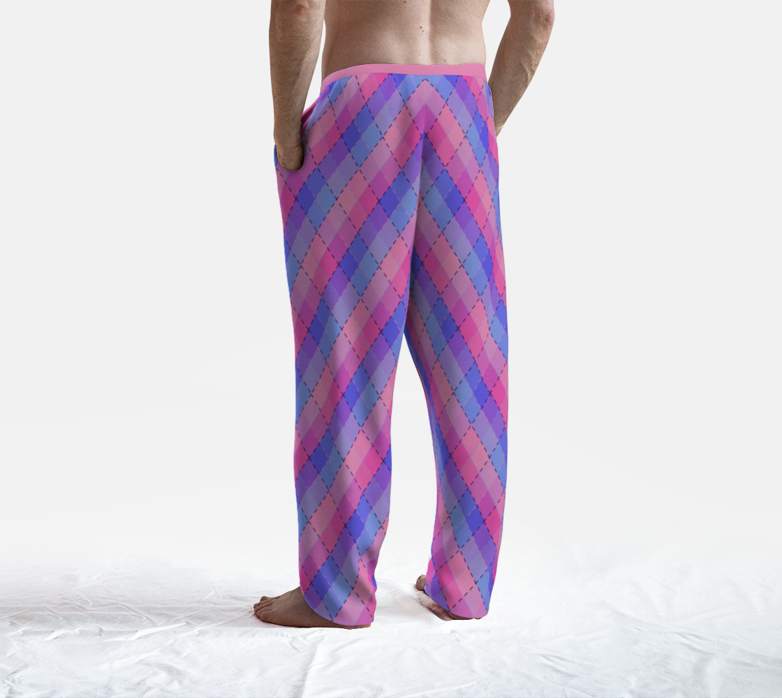 Omnisexual Blended Argyle Lounge Pants