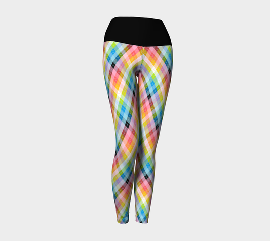 Queer Argyle Yoga Leggings