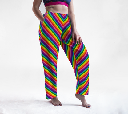 Original Rainbow Striped Lounge Pants