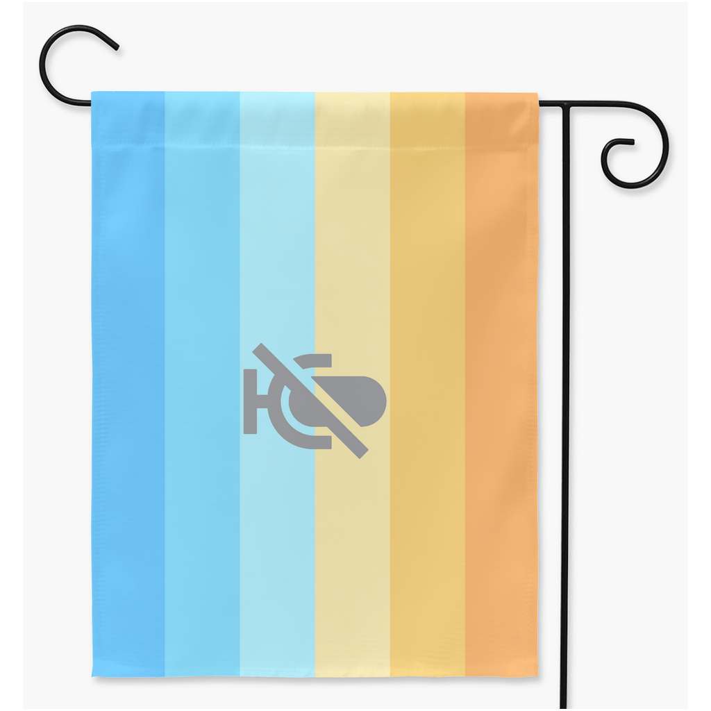 Selective/Situational Mutism - V1 Yard and Garden Flags | Single Or Double-Sided | 2 Sizes