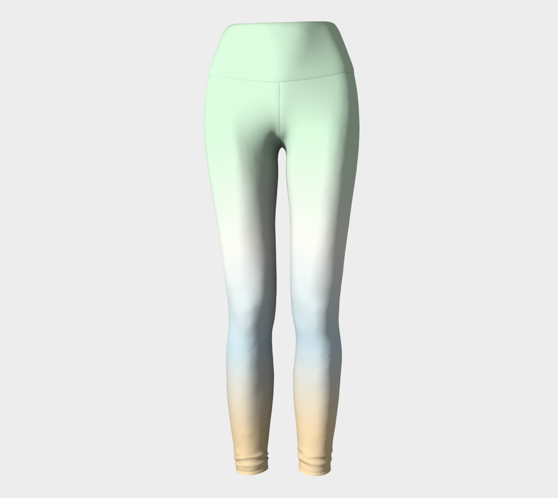 Unlabeled Orientation Gradient Yoga Leggings