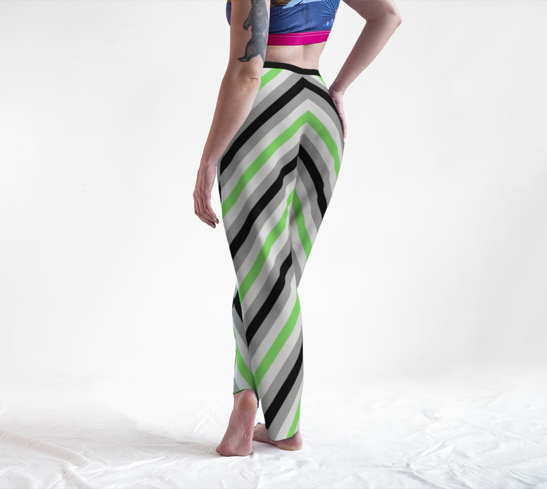 Agender Striped Lounge Pants