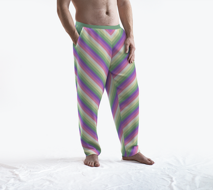 Genderfae Striped Lounge Pants