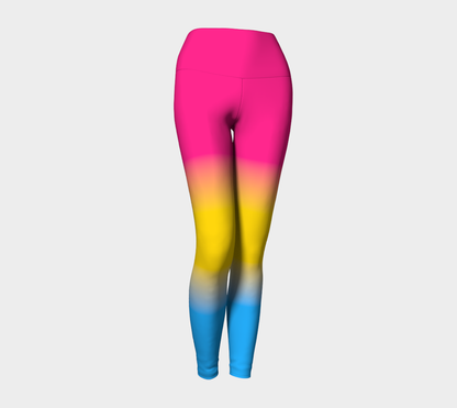 Pansexual Gradient Yoga Leggings