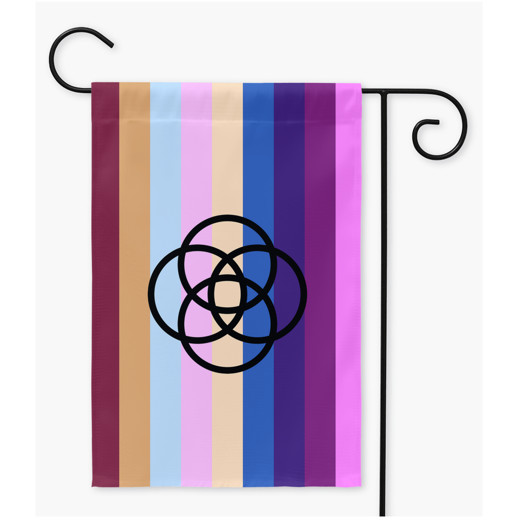 DID/OSDD Systems Pride Yard & Garden Flags | Single Or Double-Sided | 2 Sizes