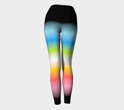 Queer Gradient Yoga Leggings