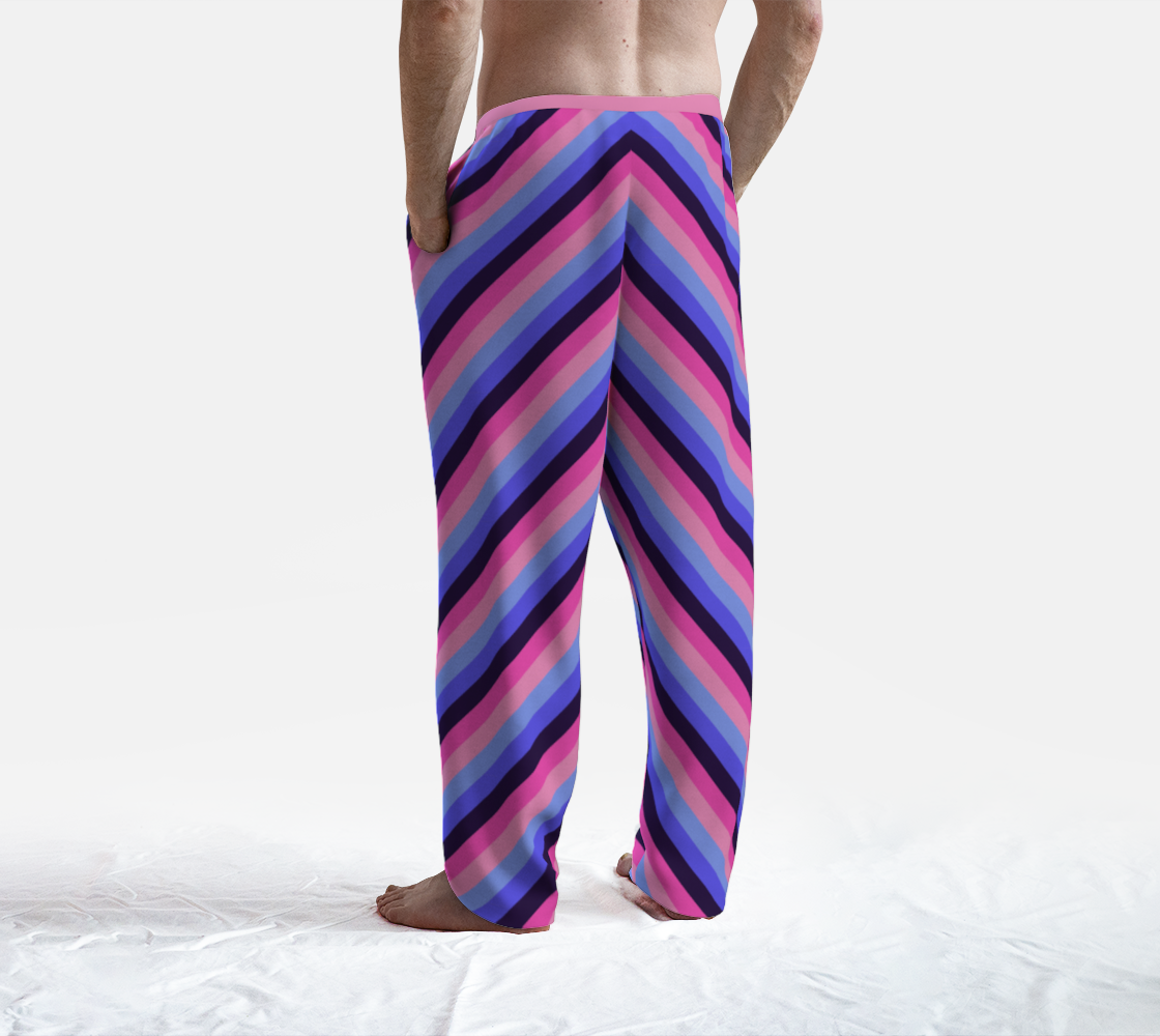 Omnisexual Striped Lounge Pants