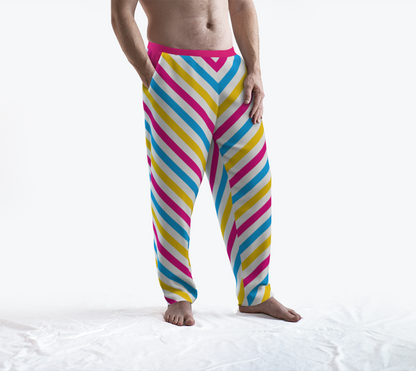 Pansexual Barber Striped Lounge Pants