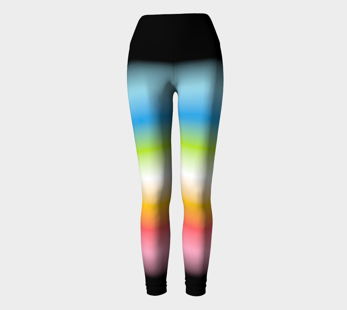 Queer Gradient Yoga Leggings