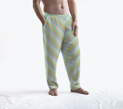 Unlabeled Orientation Striped Lounge Pants