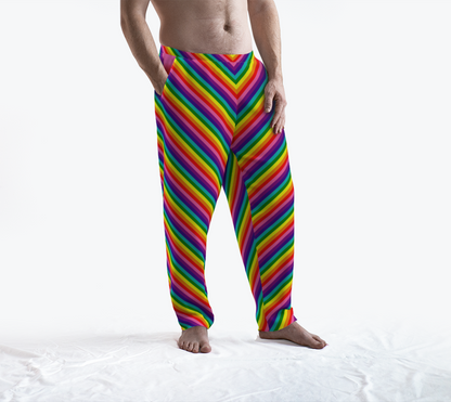 Original Rainbow Striped Lounge Pants