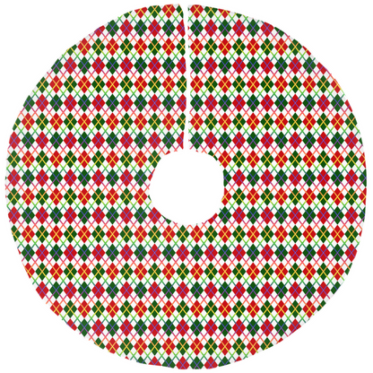 Pride Plaid Christmas Tree Skirt | Luxe | Choose Your Colourway