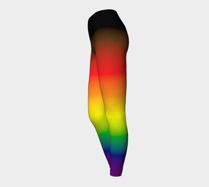 Philly Rainbow Gradient Yoga Leggings